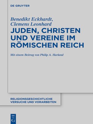 cover image of Juden, Christen und Vereine im Römischen Reich